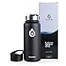 DuraFlask Explorer Double-Wall Vacuum Insulated Water Bottle (32oz) w/3 Thermal Optimizing Layers - Copper Dipped & 18/8 Stainless Steel Water Bottle Keeps Drinks & Food at Ideal Temperature Longer