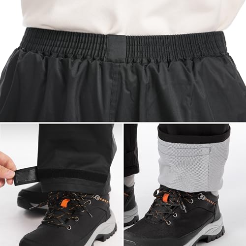 iCreek Fatos de chuva para motocicletas para homens e mulheres, impermeável, anti-tempestade, capa d