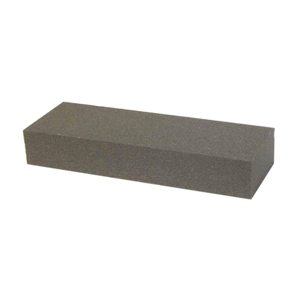 Norton Crystolon Medium Grit Benchstone Replacement Stone for IM200, 8X2X1/2 In,Black