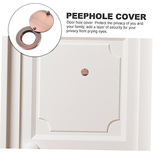Tapa para mirilla de puerta interior MERRYHAPY, cubierta de privacidad resistente, fácil de usar miniatura 2
