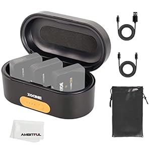 ZGCINE ZG-R30 draadloze oplaadcase compatibel met rode microfoons Wireless GO 2 & Rode Microphones Wireless GO