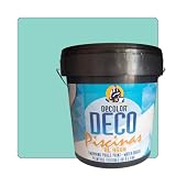 PINTURAS DECOLOR Pintura Para Piscinas Al Agua. Protección y Decoración. 15 Lt. Turquesa