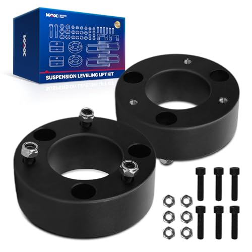 KAX 3" Front Leveling Lift Kits Compatible with Lincoln Mark LT 2006-2008, for Ford F-150 4WD 2004-2024, Expedition 2003-2018, Suspension Strut Spacers Lift Kits by KAX - Used condition - US$12.63