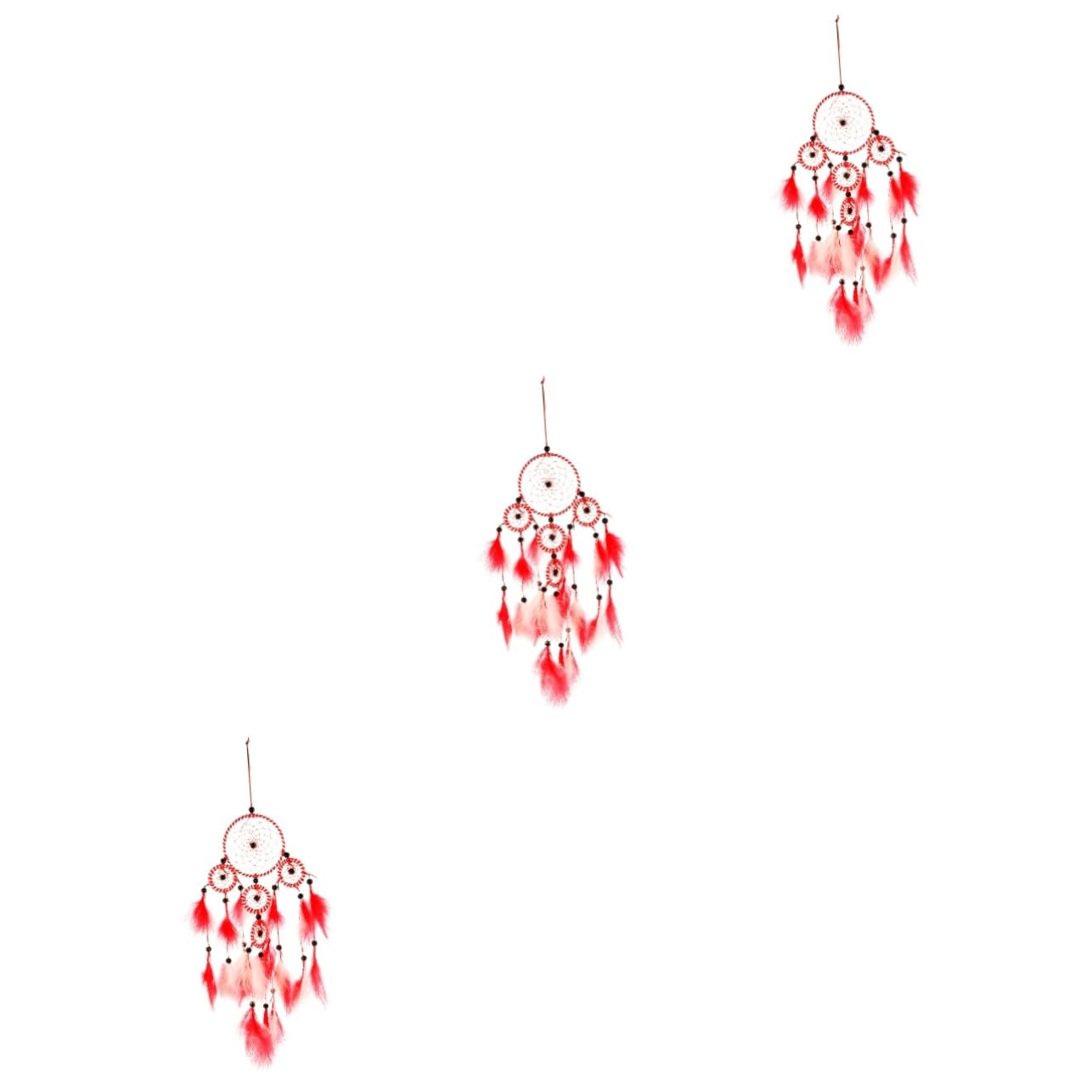 Captura de sueños de 3 piezas MAGICLULU colgante bohemio para decoración de pared de hogar