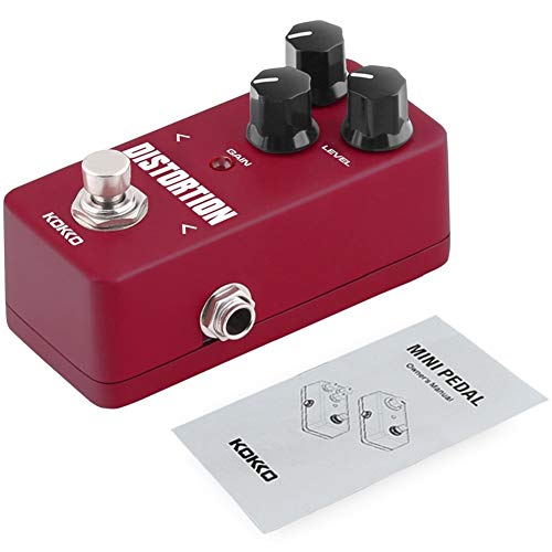 image for Distortion Guitar Pedal, Mini Effect Pedal Processor of Classic Distor