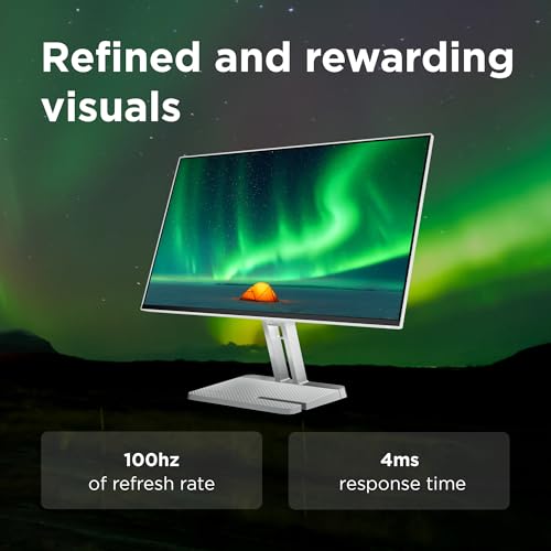 Lenovo L24i-4B 24 Inch PC Monitor | FHD, 1080p, 48-100Hz, IPS, 4ms, VGA and HDMI - Image 7