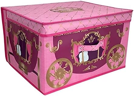 Large Collapsible Jumbo Storage Box Folding Storage Chest Kids Room Tidy Toy Box (Bricks)