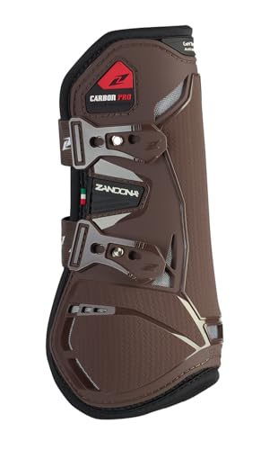 Zandonà Carbon Pro Tendon Paratendini Salto Obstáculos, Adultos Unisex, marrón, L