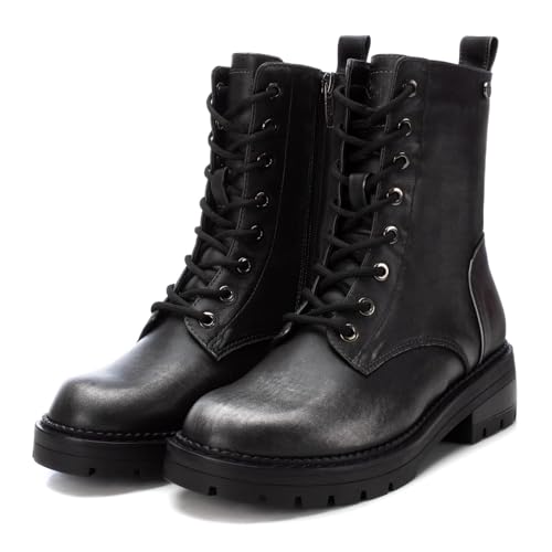 XTI Bottines 143090 Noir avec semelle crantée confort - 6
