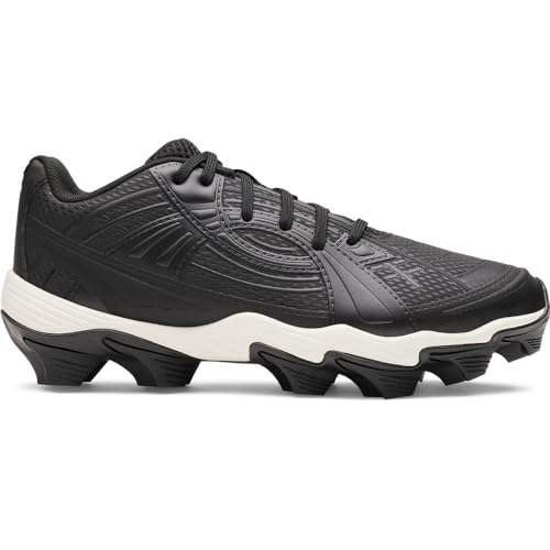 Under Armour Women's Glyde Sola RM Softball Cleats, (001) Black/White/Black, 7, US by Under Armour - Image 2
