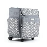 Everything Mary Collapsible Scrapbook Case – Foldable Craft Organizer Tote for Scrapbooking Supplies, Art Tools, Paper & Accessories – Portable Storage Bag