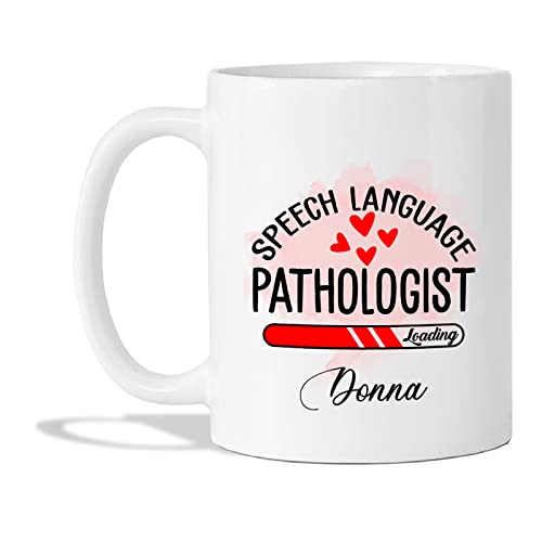 Speech Language Pathologist Loading Mugs