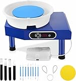 FYLFANYAN 9.8 Inch Electric Ceramic Pottery Wheel with...