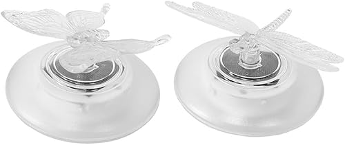 Miniatura 6 de Luces solares flotantes para piscina, luces solares de libélula decorativas al aire libre, RGB que cambian de color impermeable luces solares para