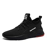  Zapatos Seguridad Hombre Ligeros s3 Calzado de Seguridad Mujer Transpirables Punta de Acero Zapatillas de Trabajo Negro 35