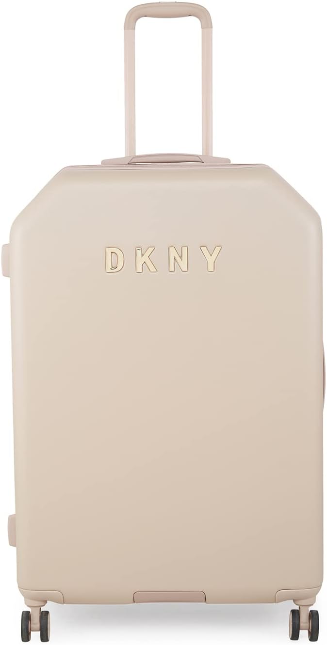 DKNYMetal Logo Hardside Spinner Luggage