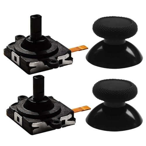 iParto 2 Pack Joystick Replacement for Oculus Quest 3 / Quest 3S Controller Analog ThumbStick with 2 Caps Replacement for Meta Quest 3 / Quest 3S Controller (2 Joysticks + 2 Caps) by iParto - Image 4