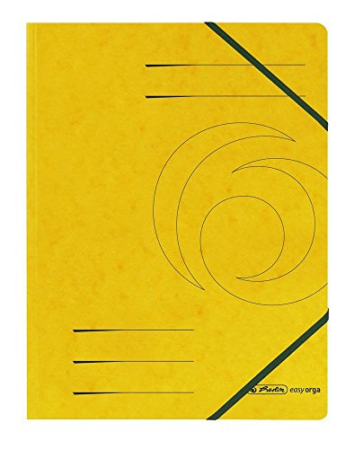 Preisvergleich Produktbild Herlitz Eckspannmappen easy orga gelb