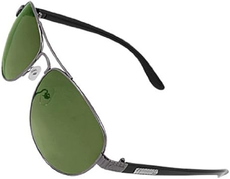 Amazon 男性ダブルブリッジ眼鏡緑レンズサングラス Ggkmax スポーツサングラス
