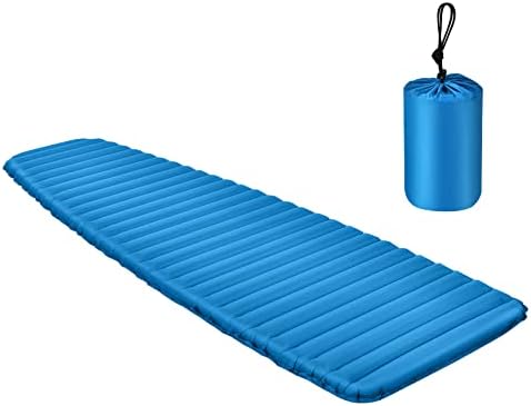Zeltmatratze Selbstaufblasend 12 Cm Dick - Ultraleichte Camping Isomatte Mit Notfalldecke