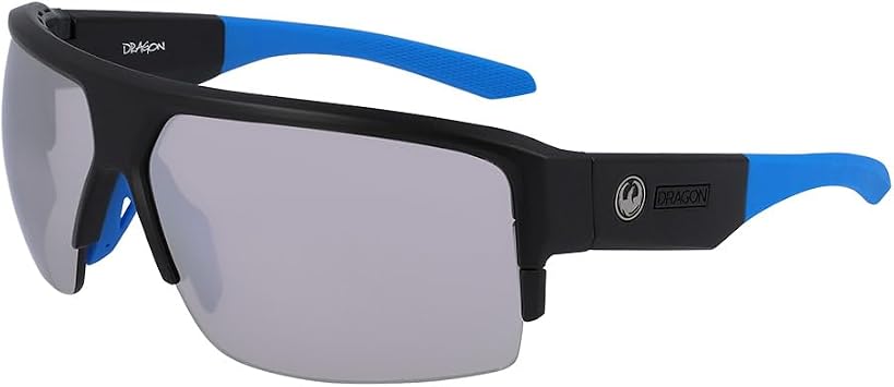 Dragon Alliance Ridge X Matte Black with Lumalens Silver Ion Lens Sunglasses