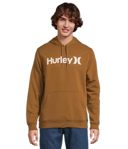 Hurley Men's One and Only Bronzed Fleece Pullover Hoody - S, M, L, XL, XXL