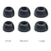 Klowcok Replacement Memory Foam Ear Tips for Nothing CMF Buds, CMF Buds Pro 2, CMF Buds 2a Earbuds, Comfort Fit(3 Pairs, S/M/L, Black)
