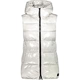 CMP - Lange Damenweste mit fester Kapuze, Gips, D44