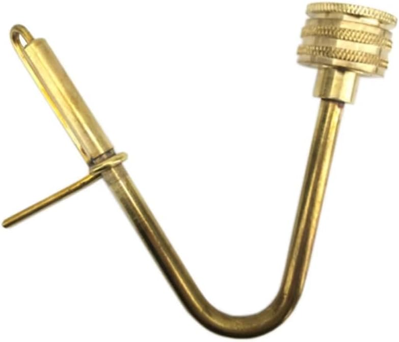 Brass Jet Bottle & Carboy Washer – Automatic Cleaning for Homebrew Beer, Fits Sink Faucet with Adapter Rubber Seal