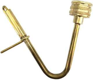 Brass Jet Bottle & Carboy Washer – Automatic Cleaning for Homebrew Beer, Fits Sink Faucet With Adapter & Rubber Seal