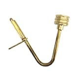 Brass Jet Bottle & Carboy Washer – Automatic Cleaning for Homebrew Beer, Fits Sink Faucet With Adapter & Rubber Seal