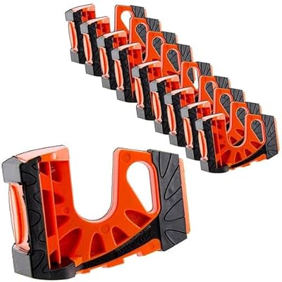 10-Pack Wedge-It Ultimate Door Stop - Orange