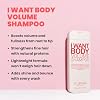 ELEVEN AUSTRALIA I Want Body Volume Shampoo for Women & Men - Volumizing & Thickening Shampoo for Fine Thin Hair, Adds Fullness & Thickness, Sulfate-Free Formula for Lightweight Hair