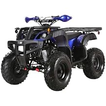 Coolster 175cc ATV for Kids & Adults, Blue - Gas Powered Automatic 4 Wheeler Quad with Electric Start, ATV-3200U