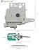 W10352973 Switch Washer Dispenser Actuator W10283468,8183186,WPW10352973,W10163975,W10065190,PS11753574,AP6020256,1878492