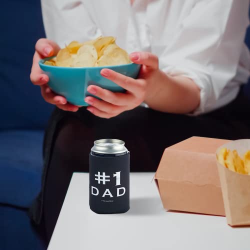 Funny Guy Mugs #1 Dad Collapsible Neoprene Can Coolie - Drink Cooler #TOP2