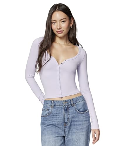 Image of Florence by Mills Women's Happy Place Lounge Baby Snap Cardi Top