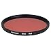 Polaroid 52mm HD Muti-Coated Red Dive Filter - For Use In Tropical and Blue Water