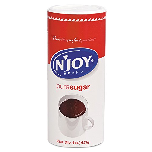 image for NJO827820 N'Joy 827820 Pure Sugar Cane, 22 oz Canisters, 8 per Carton,