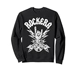 Rockera Mujer, Saludo de Rock and Roll Sudadera