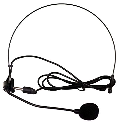 Qfx M-309 Wireless Professional Microphone System With Headset & Lapel Microphones, Black #TOP3