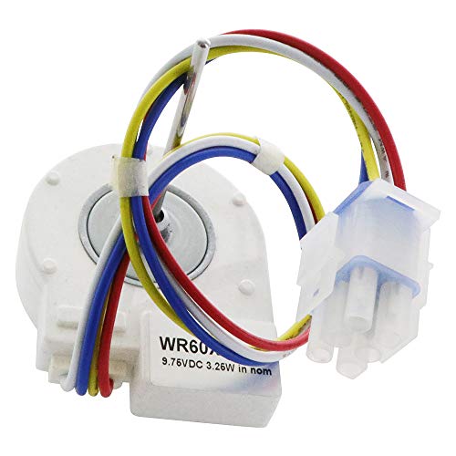 Endurance Pro WR60X10185 DC Refrigerator Evaporator Fan Motor Compatible with GE PS1019114 AP3875639, Hotpoint, RCA, GARP WR23X10353 WR23X10355 WR23X10364