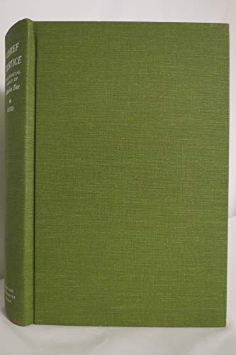 Chief Justice: The Judicial World of Charles Doe 0674114000 Book Cover