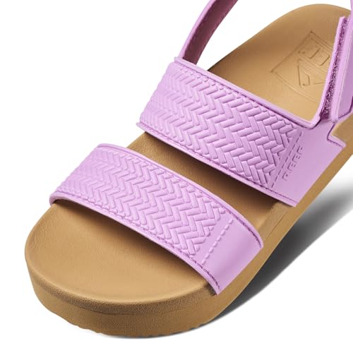 Image of REEF Girls Kids Water Vista Platform Sandal, Water Friendly, Adjustable Strap