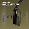 DOQAUS Bluetooth Headphones Over Ear, 70H Playtime Bluetooth 5.3 Wireless Headphones, 3 EQ Modes, Hifi Stereo Foldable Headphones Wireless with Microphone, Soft Earpads, for Phone PC Travel(Black) #4