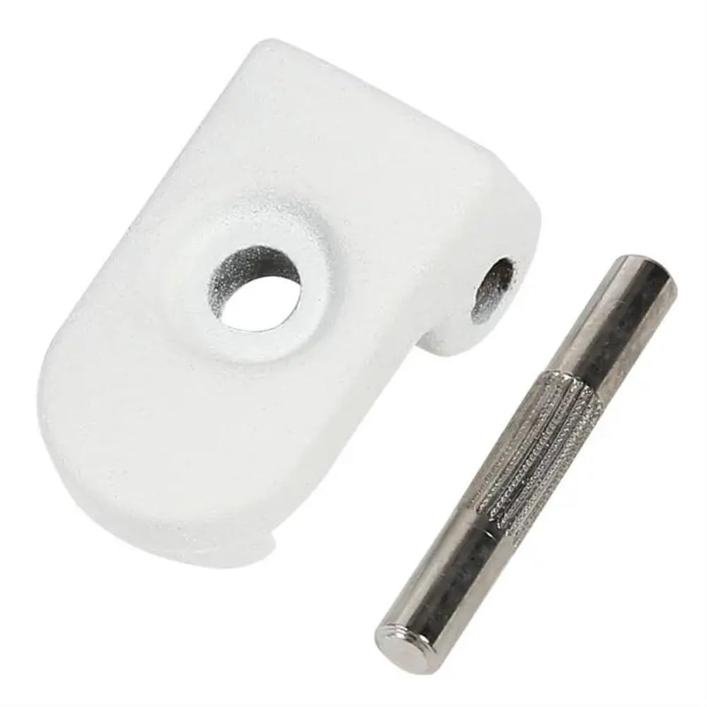Ytqmorebnz Folding Hook White Folding Hook Pothook For Xiaomi For Mijia M365 Scooter Replacement Parts Hardened Steel Lock Fixed Bolt Screw(Folding Hook White)