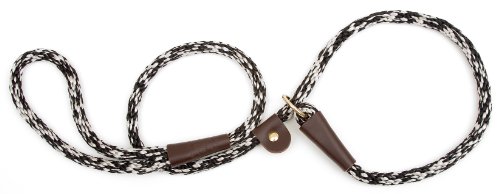 Mendota 3/8" by 6' Slip Lead, Salt & Pepper, Small