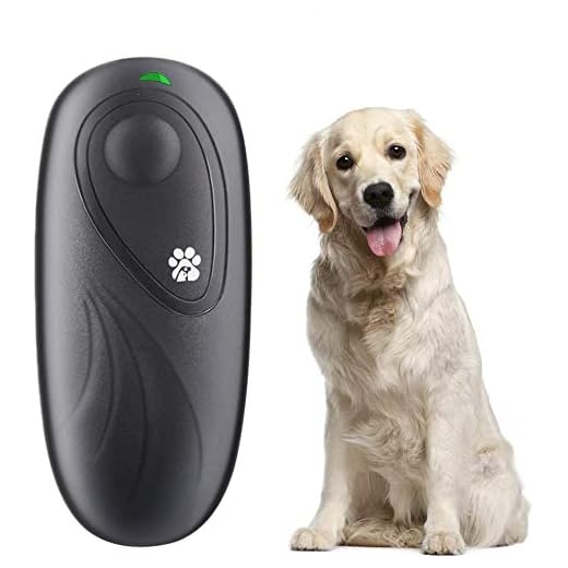 Runpettee Dog Training Collar Vibra | Dog Training BIG DEAL Ultrasonic Bark Control Device, Anti Barking Devices Variable Frequency Hand-held Stop Dog Barking Device, Dog Barking Deterrent for Dog Behavior Training, Dog Repellent & Barking Control