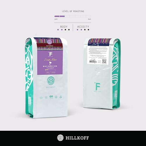 Hillkoff Café en Grano Arábica Tostado Medio 250 g miniatura 3