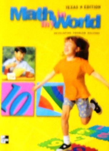 MATH IN MY WORLD DEVELOPING PROBLEM SOLVERS 0021102856 Book Cover